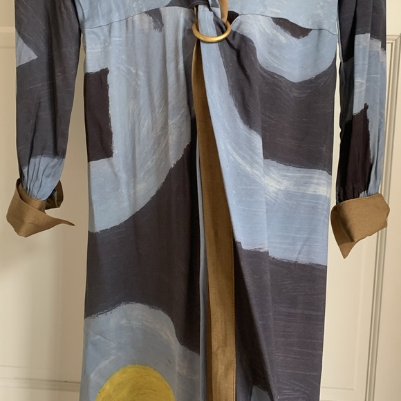 Manning Cartell Tiger Long Sleeve Silk Dress - Picture 7 of 9